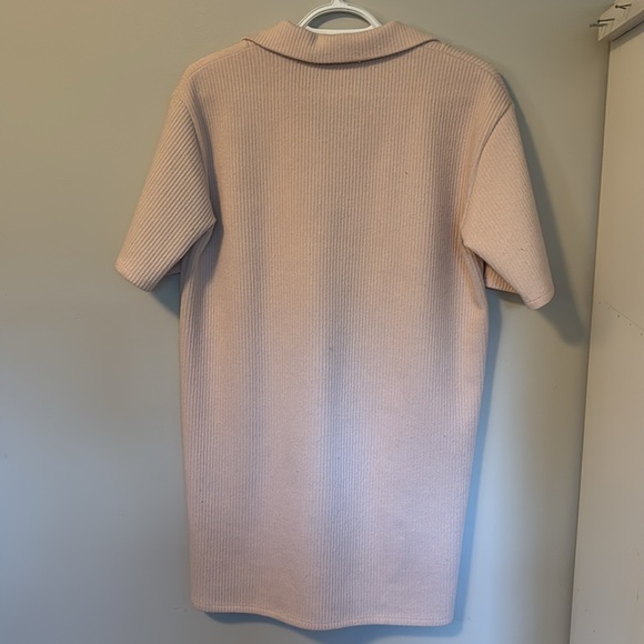 Zara Light Pink Shirt Dress - Picture 5 of 8